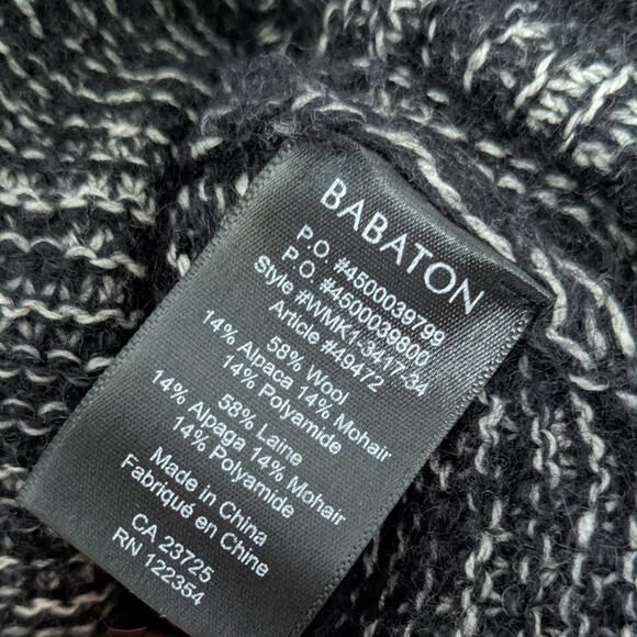 Aritzia Babaton Black Javier Open Cocoon Cardigan - Picture 7 of 10
